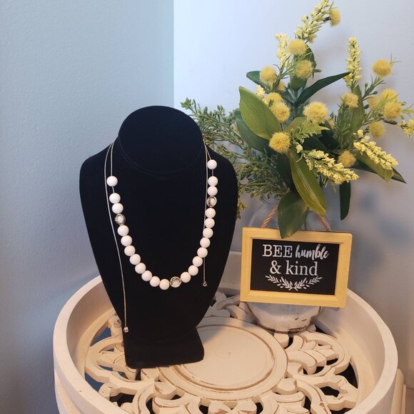 Judith Jack White Necklace - Picture 2 of 2